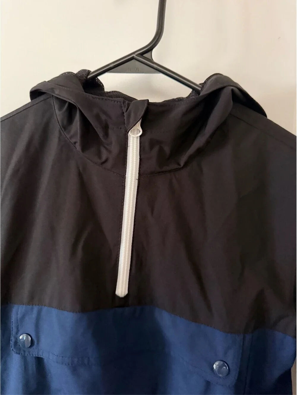 Gap Kids Anorak Jacket Youth Size Large/XL 1/2 Zip Hooded Windbreaker (0010)